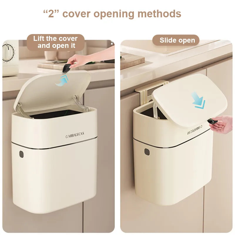 Lisslune | Space-Saver Hangable Home Mini Trash Bin