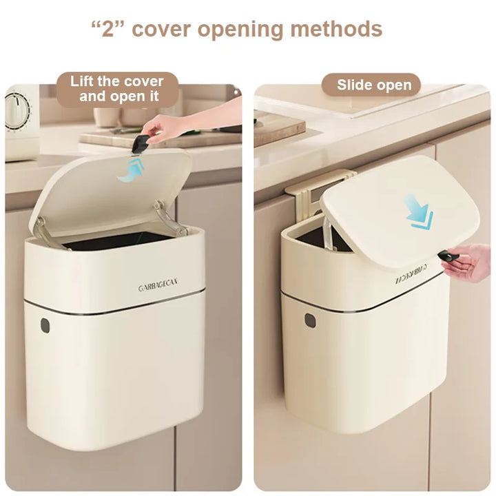 Lisslune | Space-Saver Hangable Home Mini Trash Bin