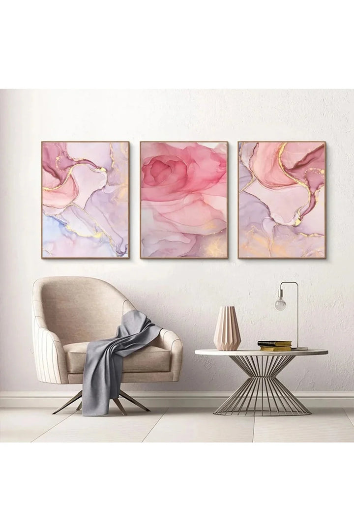 Lisslune | Marble Canvas Poster