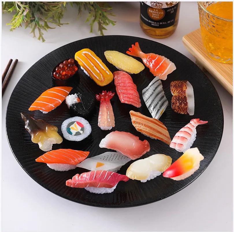Lisslune | Exquisite Sushi Model Collection – 10-piece set for photography and presentation