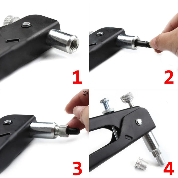 Lisslune | Ultimate Precision Rivet Nut Kit: Complete M3-M8 Stainless Steel & Aluminum Set