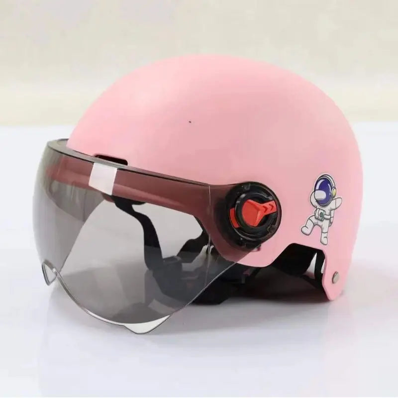 Lisslune | Open-Face Motorcycle Helmet with Goggles – Orion