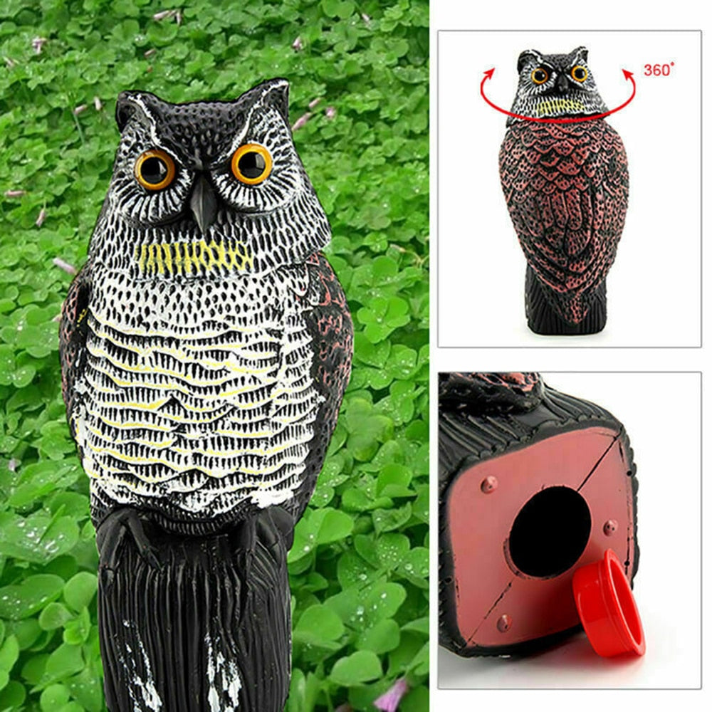 Lisslune | Owl Guardian - Realistic Uhu Outdoor Bird Decoration
