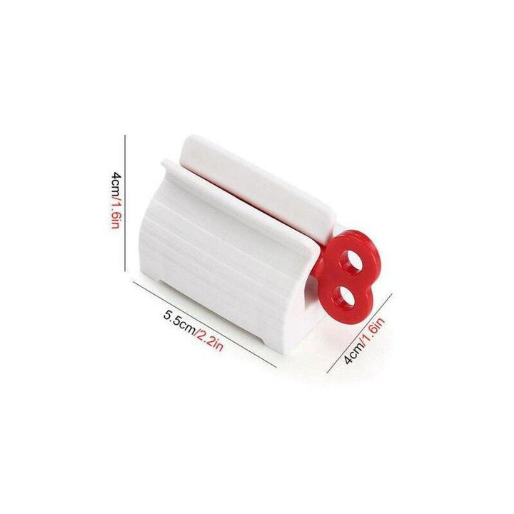 Lisslune | Automatic Toothpaste Dispenser and Toothbrush Holder - Wall-mounted Bathroom Organizer