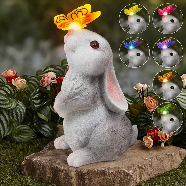Lisslune | Butterfly and Flower Bunny Garden Light