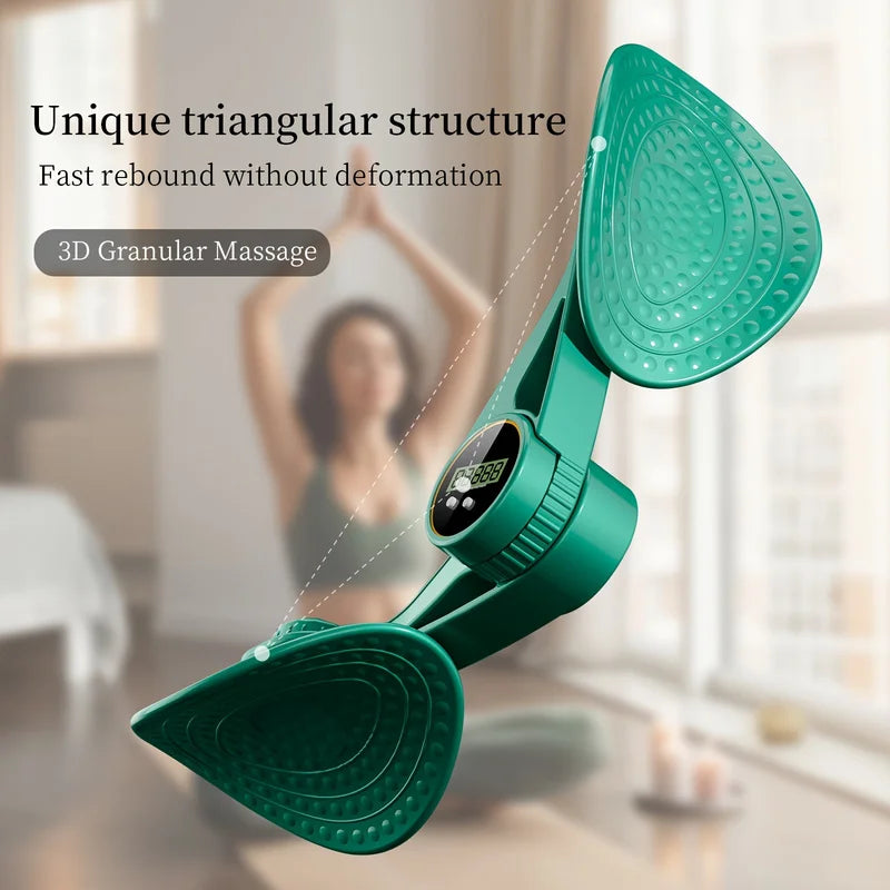 Lisslune | Adjustable Inner Thigh and Pelvic Floor Trainer – Compact Fitness Device