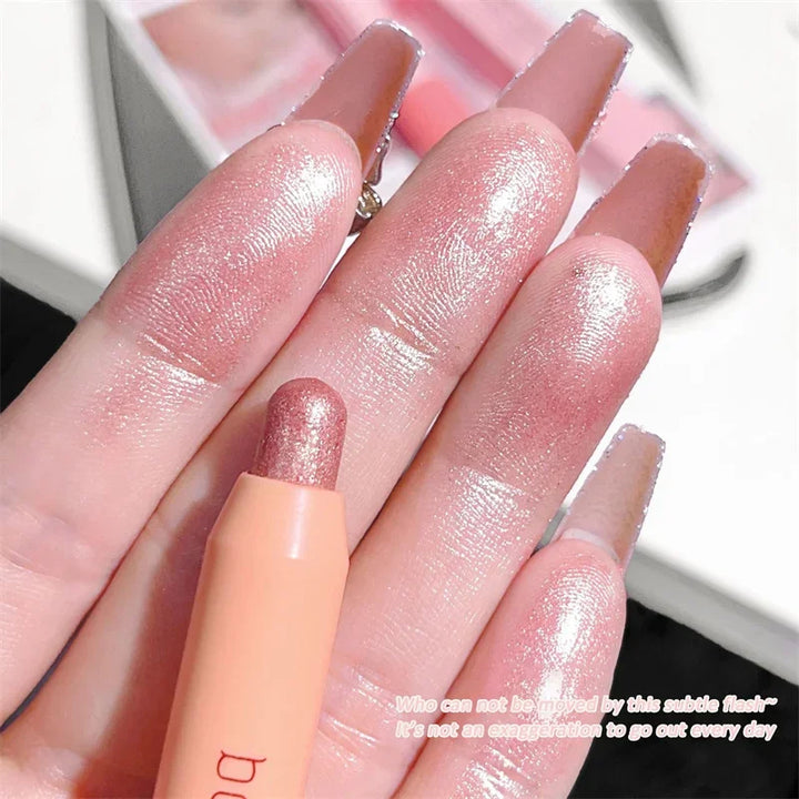 Rynx | Pearl Eyeshadow Stick Pencil Glitter Eyeshadow Waterproof Shimmer Silkworm Liner Pencil High Gloss Cosmetics Beauty Makeup