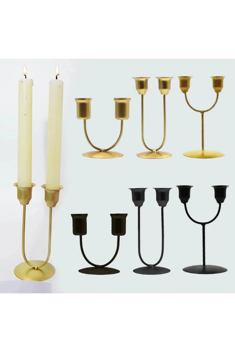 Lisslune | U-shaped candle holder