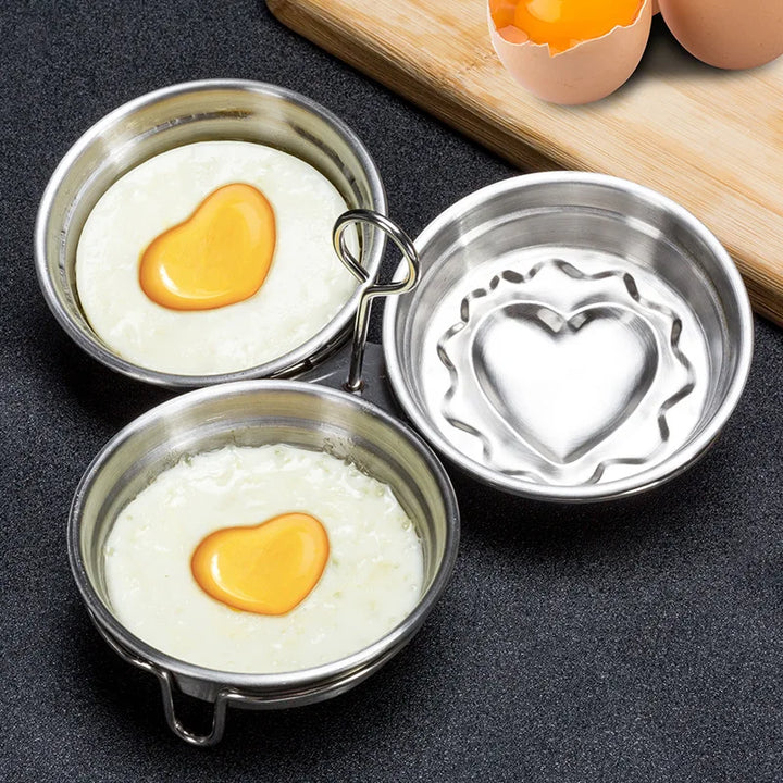 Lisslune | Non-stick Easy to Use Heart Shape Egg Maker Cookier