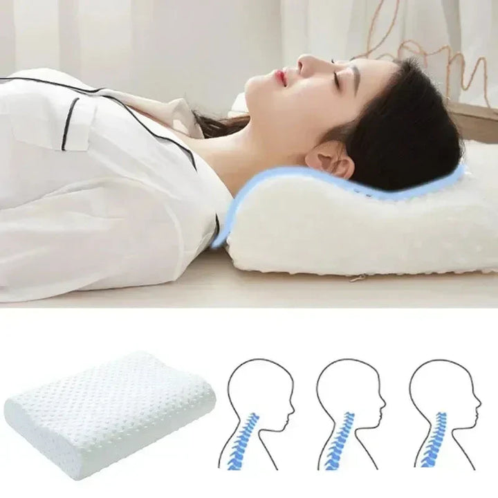 Lisslune | ContourEase adjustable memory foam pillow