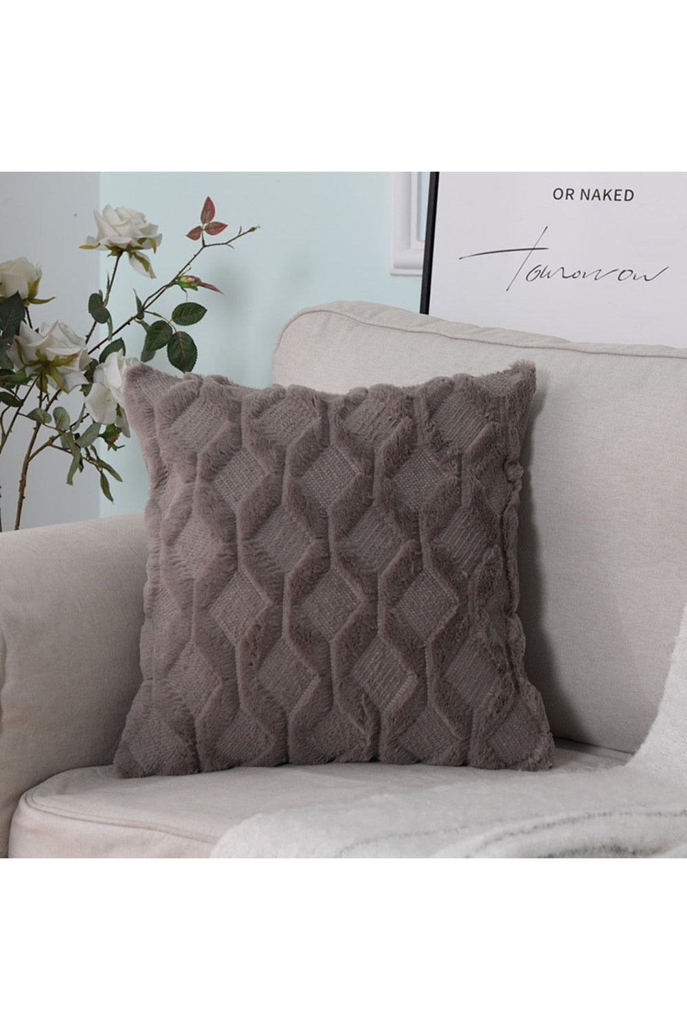 Lisslune | Rattan Plush Pillowcase