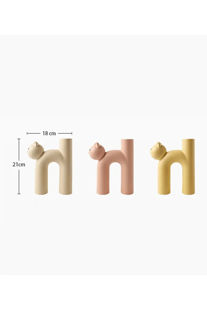 Lisslune | Cat head vase
