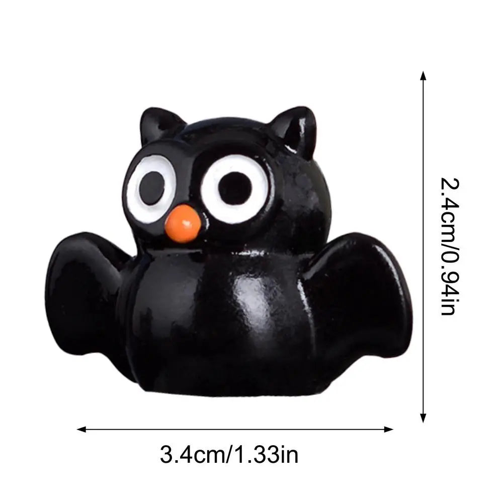 Rynx | Halloween Micro Landscape Miniature Figures Resin Craft Mini Fairy Garden Ornaments Cute Pumpkin Ghost Vampire Decoration