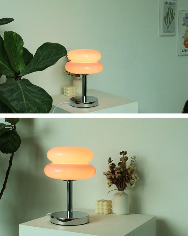 Lisslune | Macaron Glass Retro-Modern Dimming Lamp