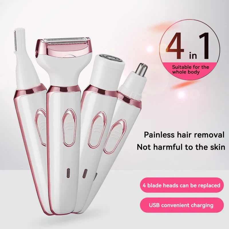 Lisslune | 4 in 1 Wireless Epilator