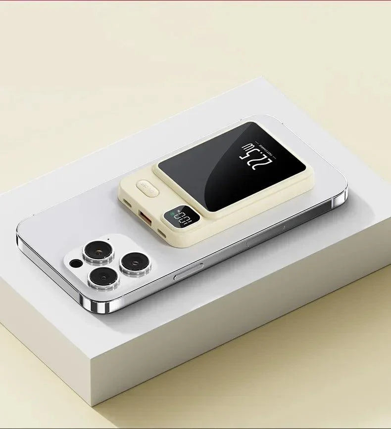 Lisslune | MagSafe-compatible wireless power bank - 20000mAh with 20W fast charging capability