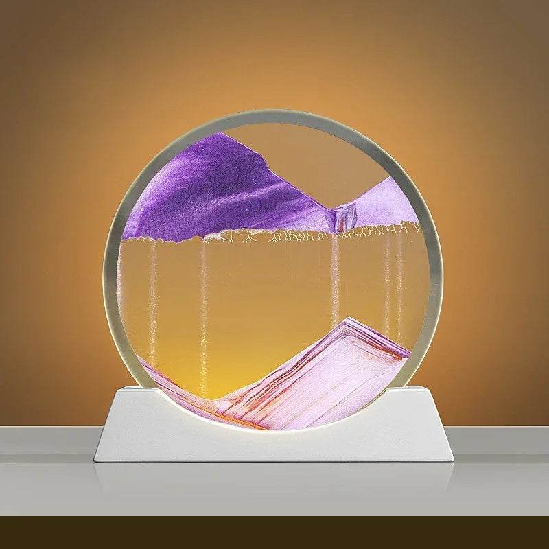 Lisslune | Moving Sand Table Lamp