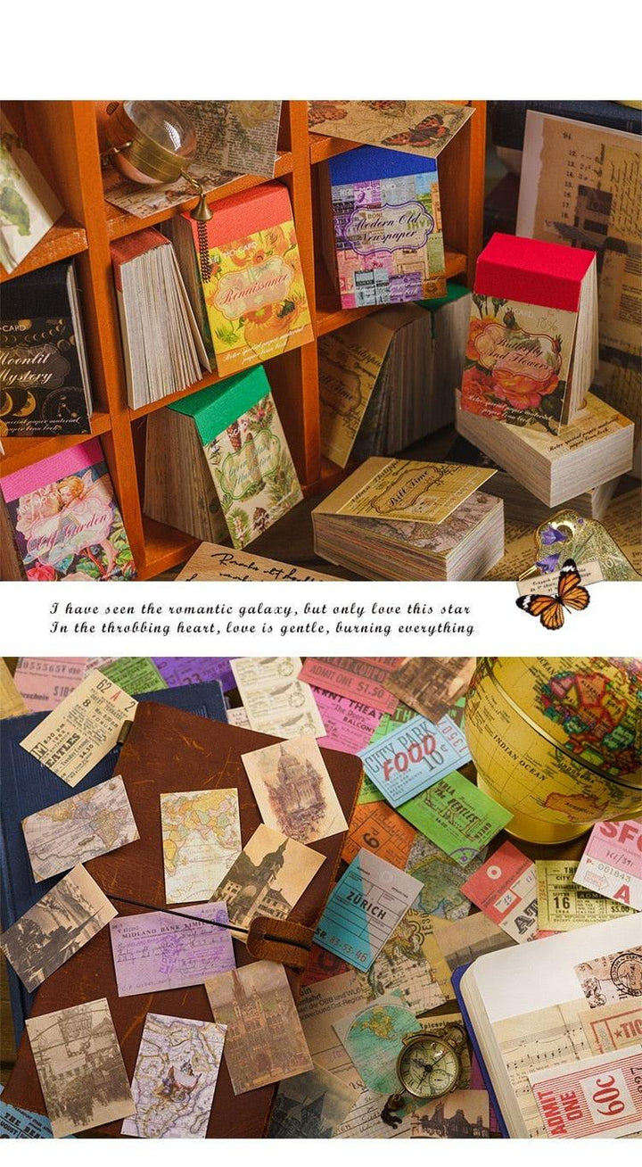 Lisslune | Artisan Elegance: 100-piece Luxury Paper Craft Collection