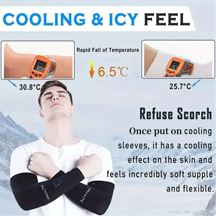 Rynx | 3 Pair of Breathable Sun Protection Sleeves - Breathable & UV-Protected Gear for Sports, Driving & Outdoor Adventures
