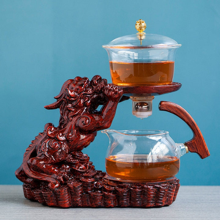 Lisslune | Mystic Golden Dragon Teapot
