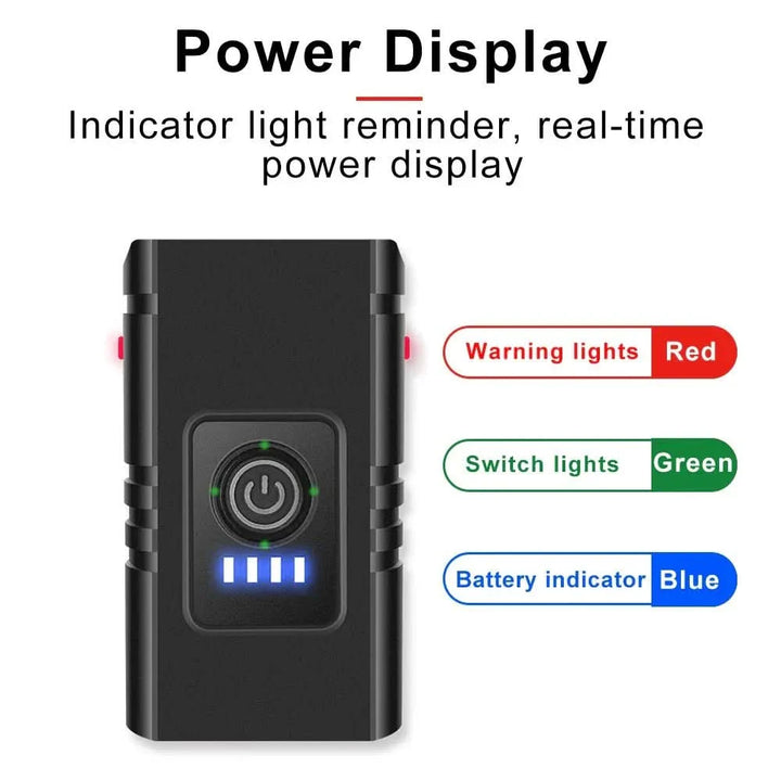 Lisslune | NightRay – LED bicycle light with USB charging & 1500 lumens for safe night rides