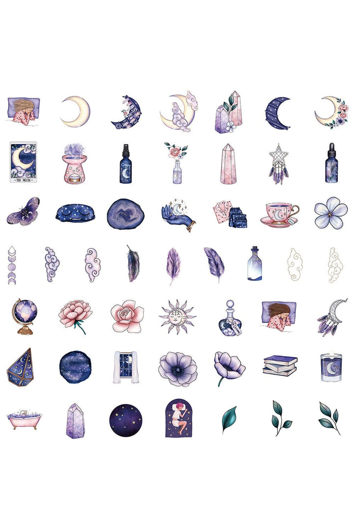 Lisslune | Moon Decorative Stickers