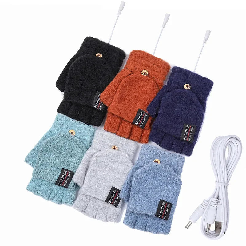 Lisslune | USB rechargeable warm wave heated gloves