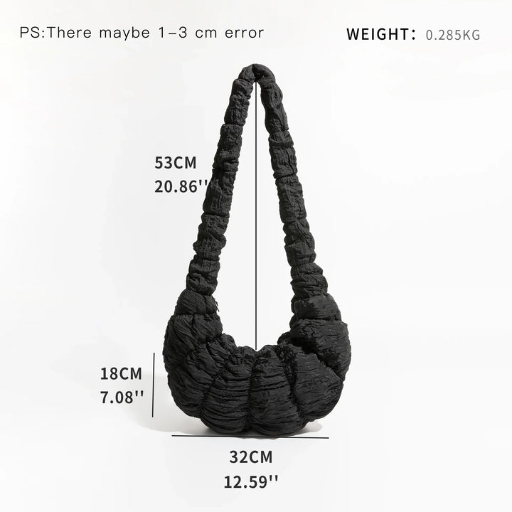 Lisslune | Puff Croissant Shoulder Bag