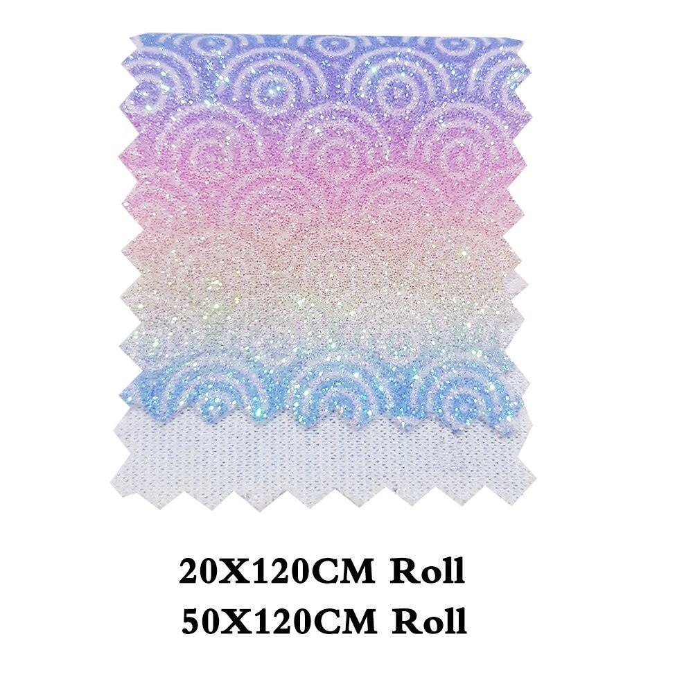 Lisslune | Vibrant Glitter Faux Leather Craft Roll - Ignite Your Creative Projects