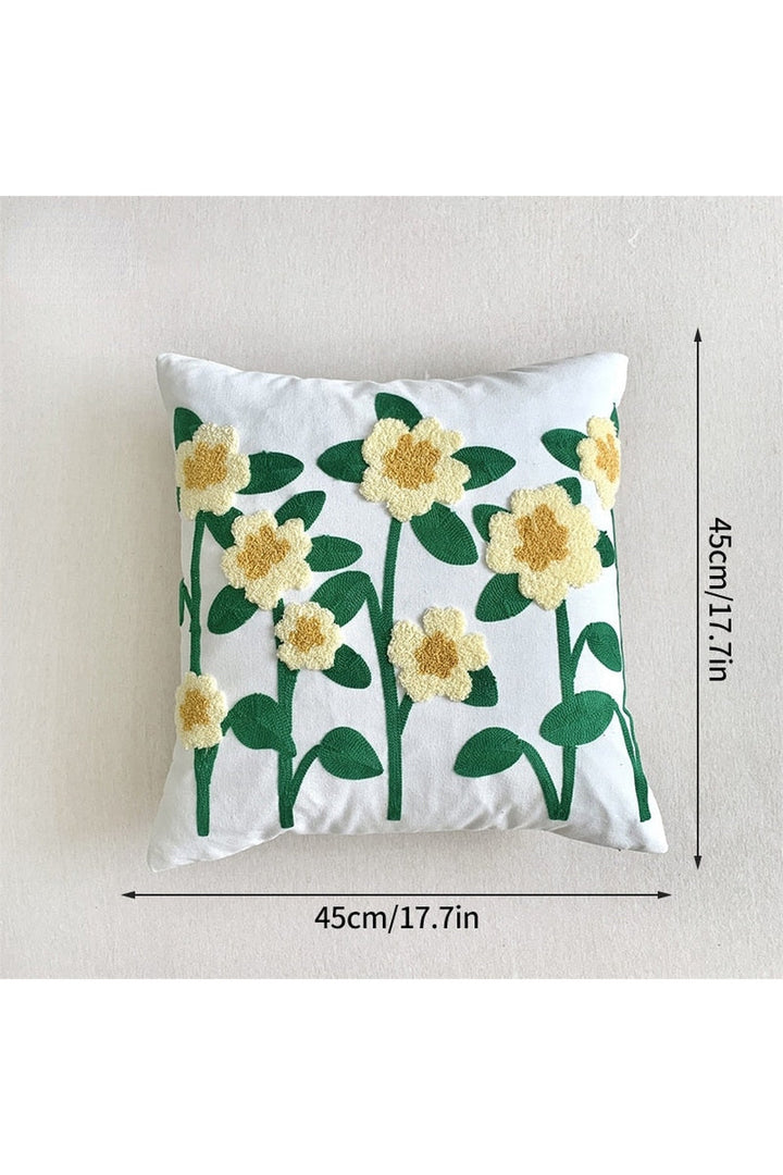 Lisslune | Embroidered Cushion Elegance