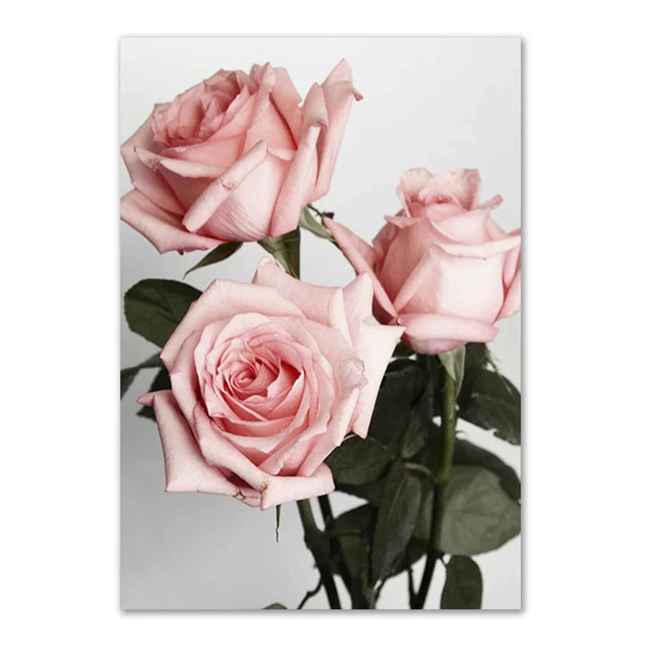 Lisslune | Rose Canvas Poster