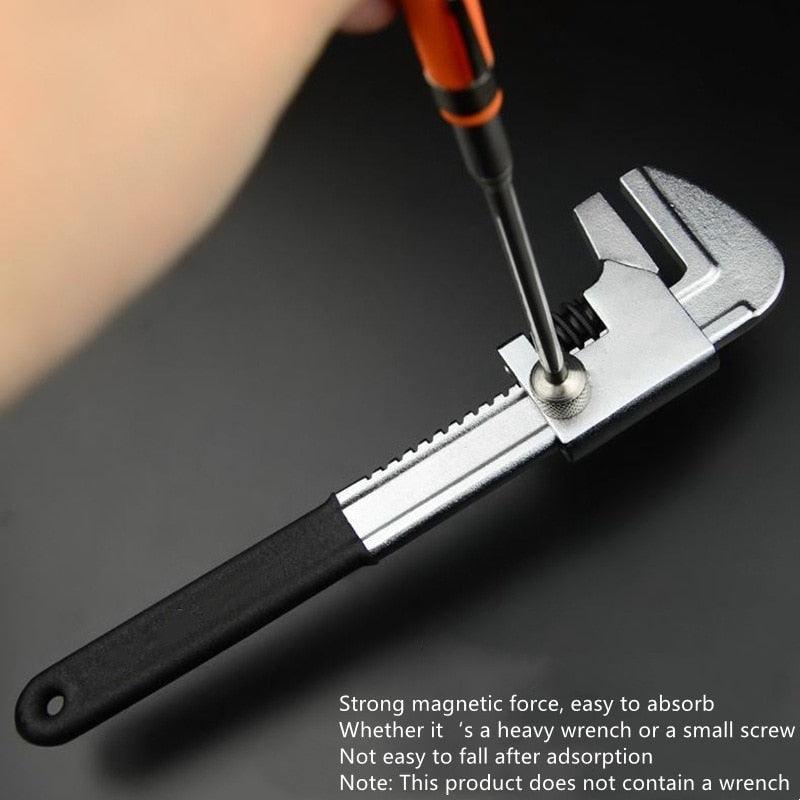 Lisslune | Magnetic Telescoping Picker Tool with Striking Orange Handle - Perfect for Picking Up Metal Objects