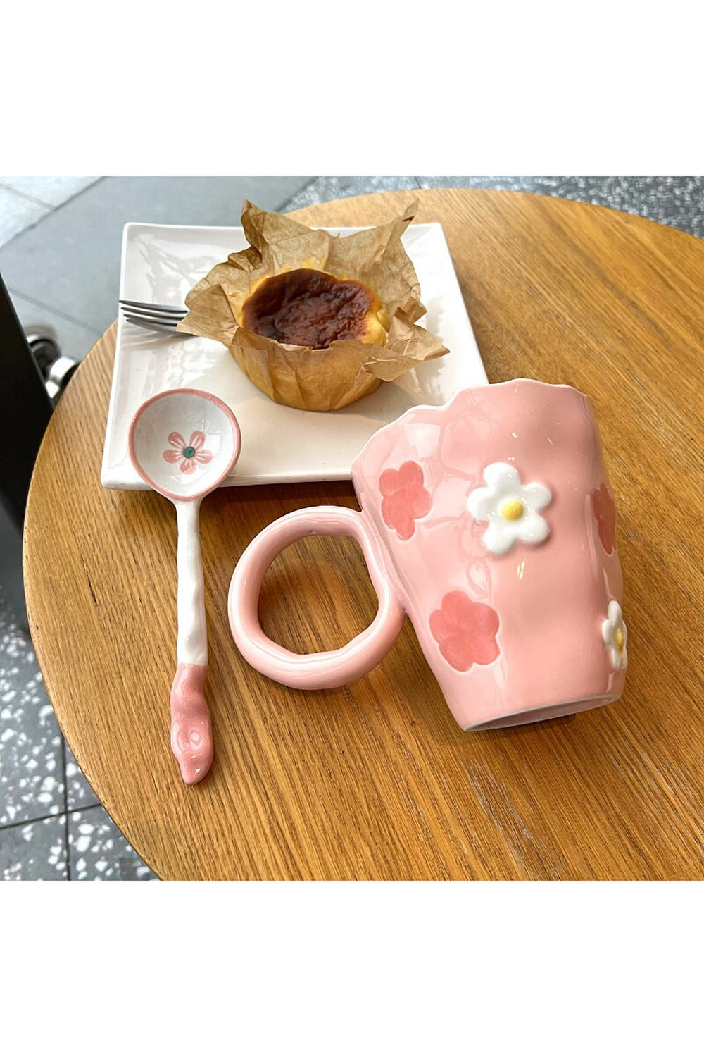Lisslune | floral coffee cup