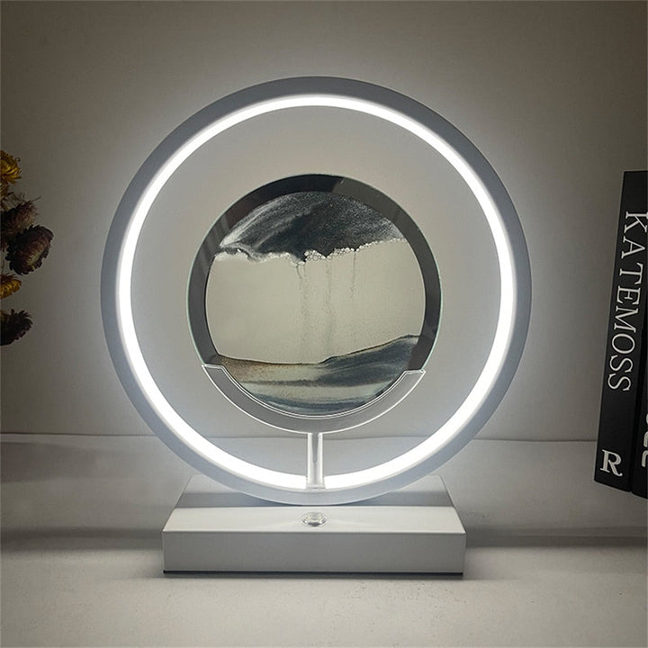 Lisslune | 3D LED Flowing Sand Art Table Lamp