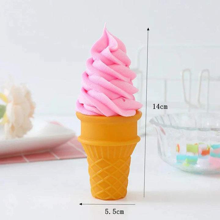 Lisslune | lifelike decorative ice cream cone model for photography and shop displays