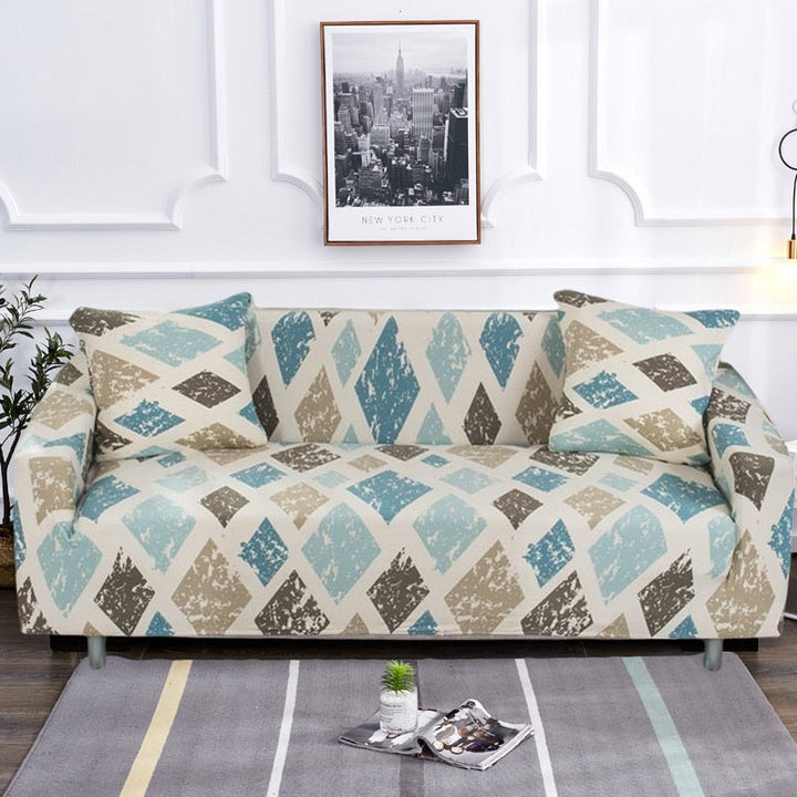 Lisslune | Modern Non-slip Colorful Elastic Sofa Cover