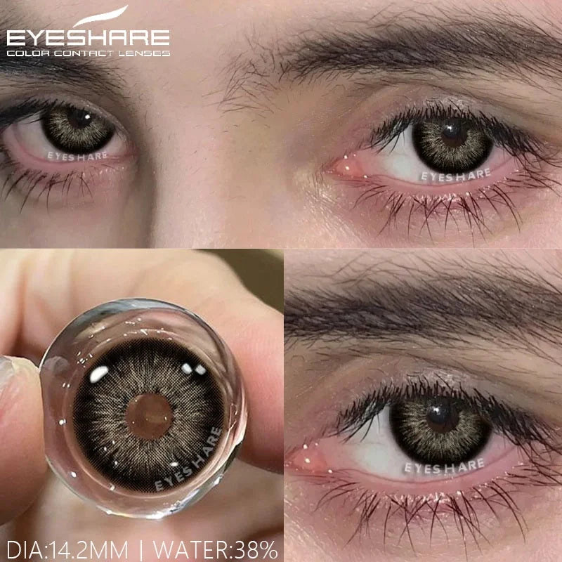 Rynx | 1pair color contact lenses gray color contacts for eye fashion blue eye lenses annual green eye contacts black lenses