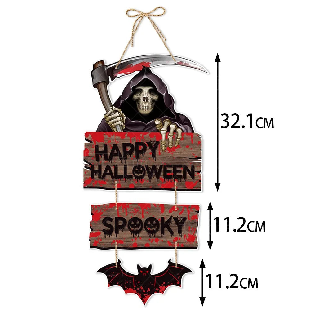 Rynx | 1.5 m 10LED Halloween String Lights Pumpkin Skull Eyes Balls Ghost Festival Party Lantern Trick or Treat Happy Halloween Day Decor