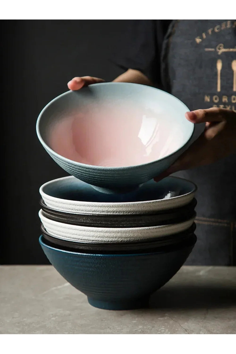 Lisslune | Mist Ceramic Bowl Set