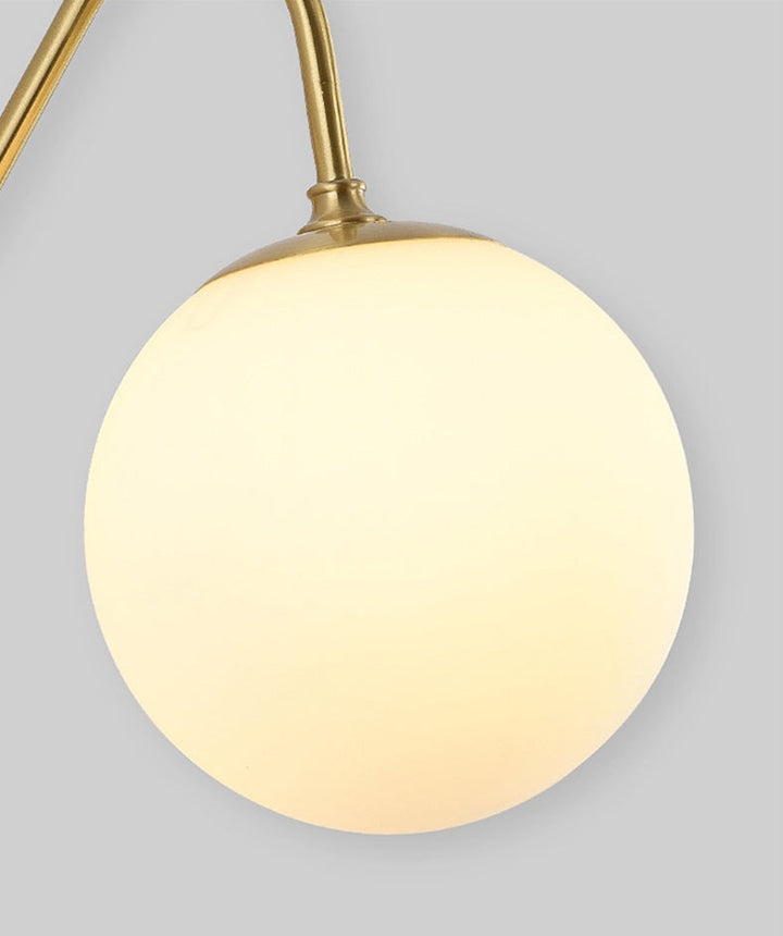 Lisslune | SphereLuxe – Scandinavian Wall Light with Adjustable Lighting