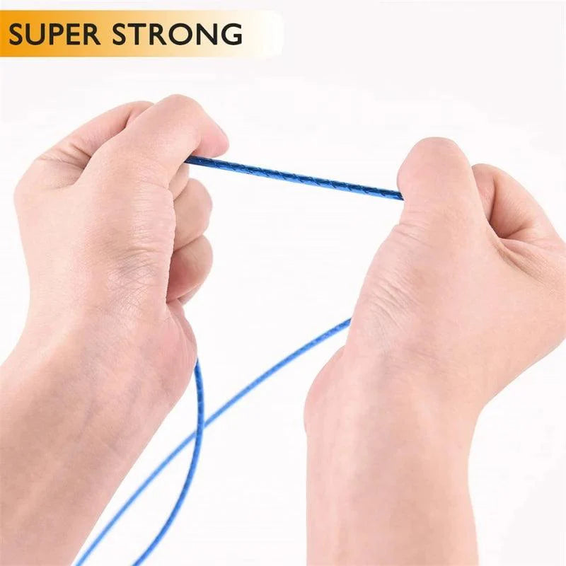 Lisslune | 20m Heavy-Duty Steel Wire Clothesline - Perfect for Indoor and Outdoor Use