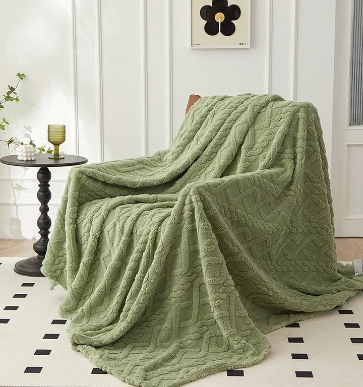Lisslune | Double-sided cuddle blanket made of wool