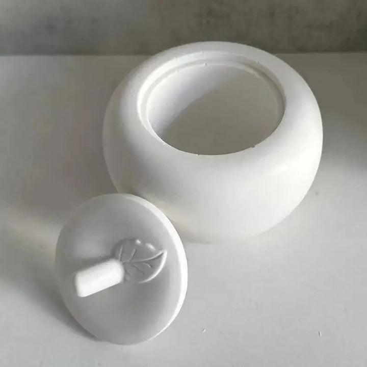 Lisslune | Fruit-shaped DIY Silicone Candle Pot Mold for Jewelry Storage and Home Decoration