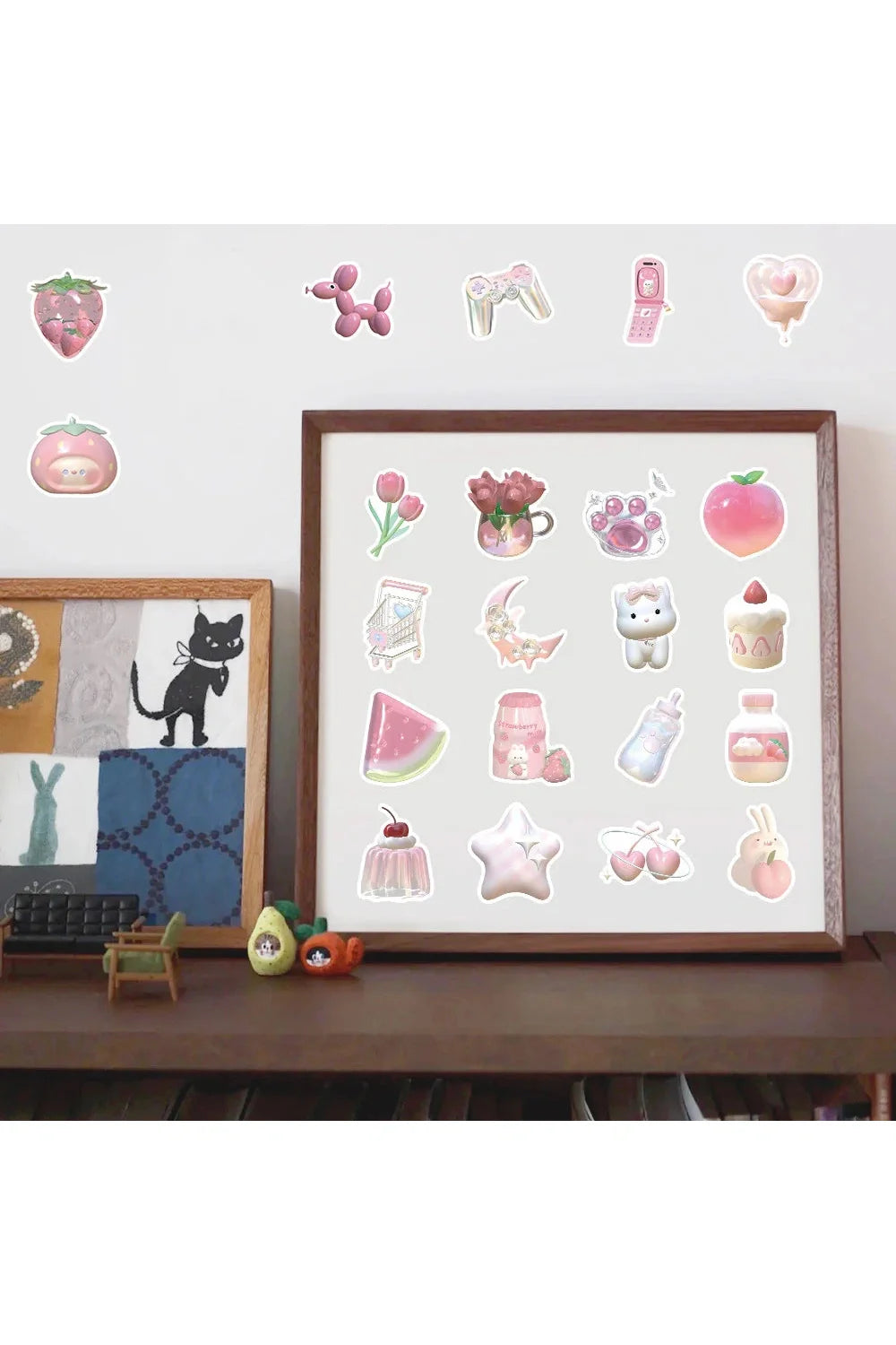 Lisslune | Pink Dream 3D Sticker