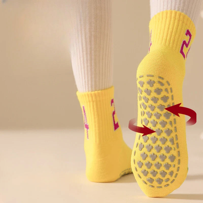 Lisslune | Kids Anti-Slip Sport Stop Socks (6 Pairs)