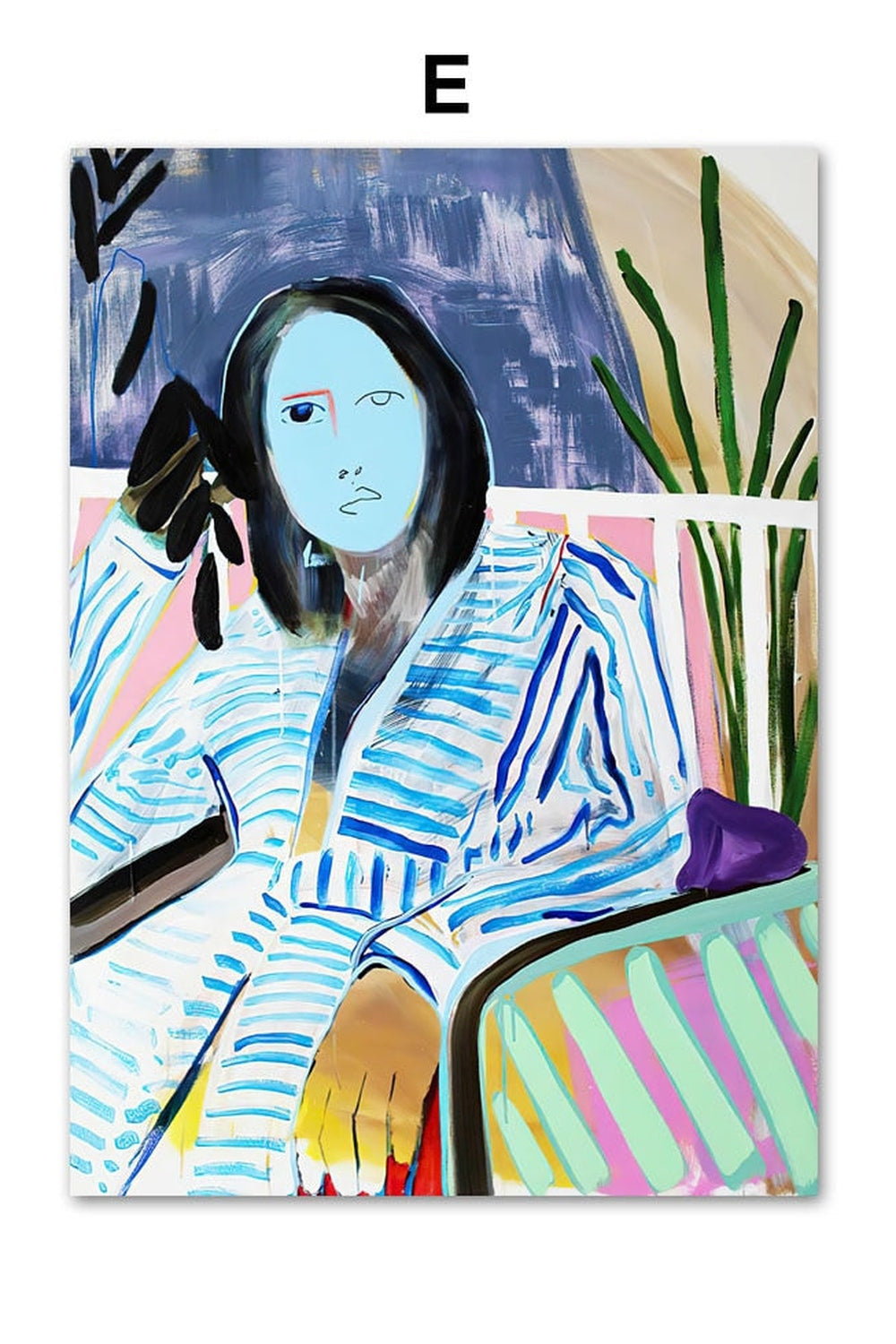 Lisslune | Woman Theme Canvas Poster
