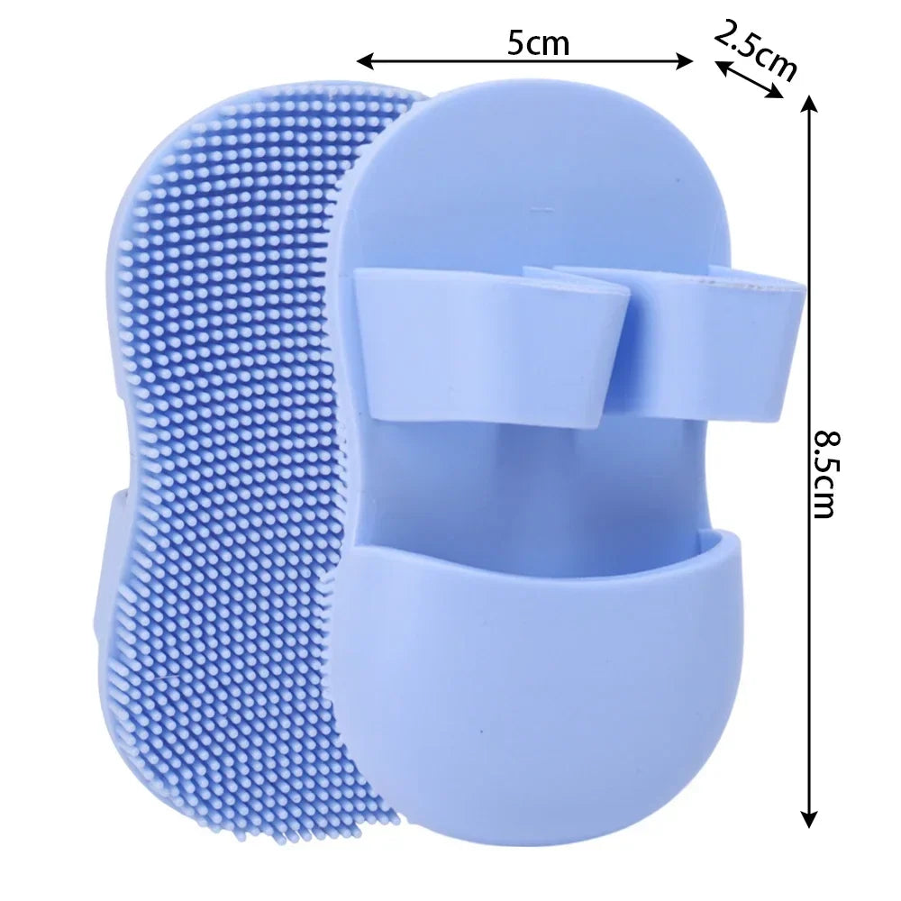 Rynx | 5PCS Portable Silicone Facial Cleansing Brush Deep Clean Massage Peeling Brush Makeup Removal Peeling Face Skin Care Tools