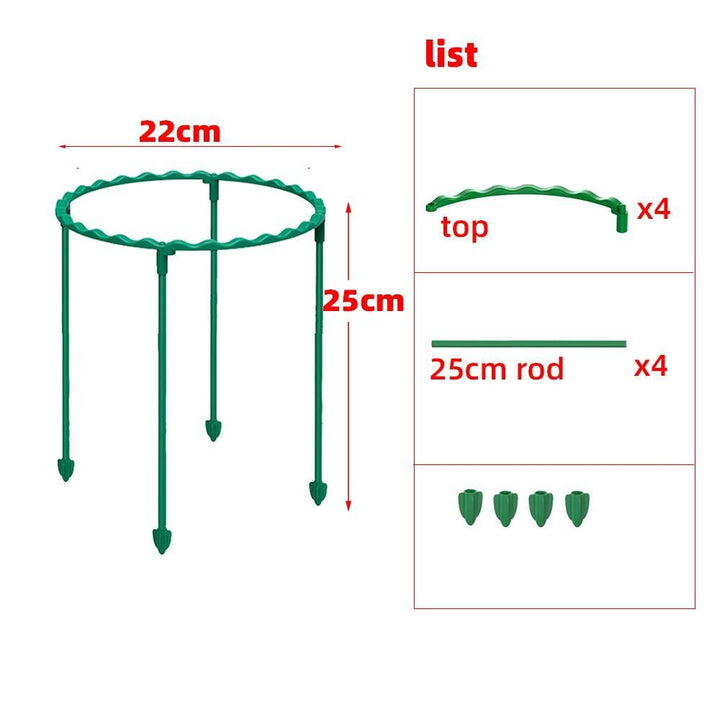 Lisslune | Versatile Plant Support Stake: Essential Tool for Flourishing Gardens and Greenhouses