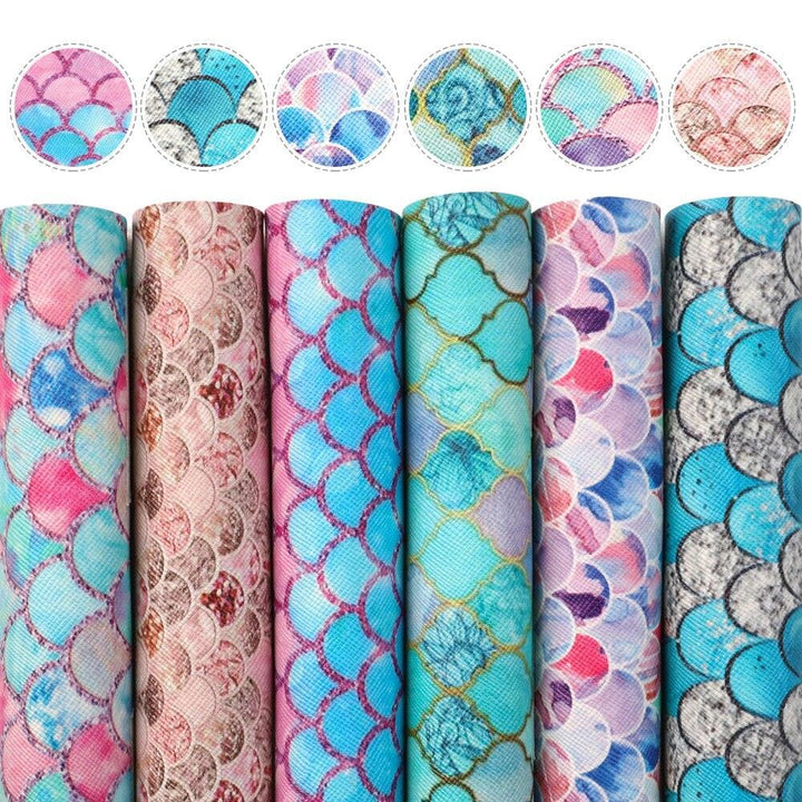 Lisslune | Vibrant Sparkle Faux Leather Craft Set