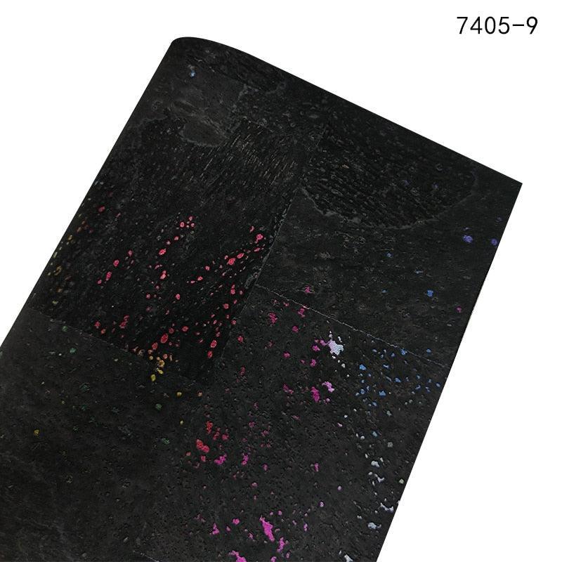 Lisslune | Cork style synthetic leather fabric for creative craft projects